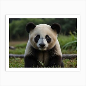 Panda Bear 12 Art Print