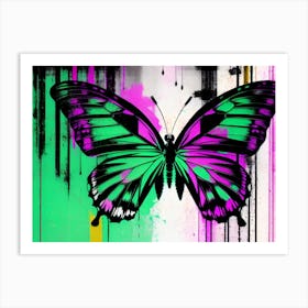 Butterfly Painting 114 Art Print