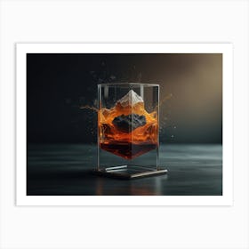 Cocktail In A Glass Art Print