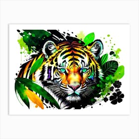 Tiger 1 Art Print