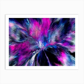 Acrylic Extruded Painting 338 Art Print