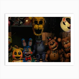 Five Nights at Freddy's Funny Art Print