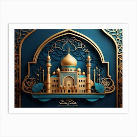 Islamic Mosque 16 Art Print