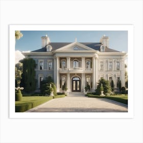 Victorian Mansion 1 Art Print