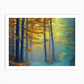 Autumn Forest 29 Art Print