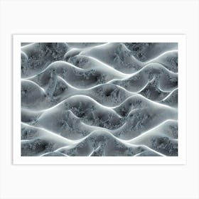 Design Background, 3d Digital 1 Art Print