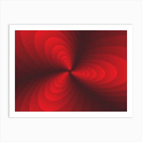 Spiral Loop Wings Art Print