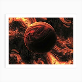 Nebula 7 Art Print