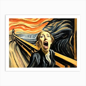 Scream 3 Art Print