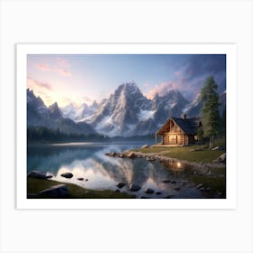 Mountain Reverie 1 Art Print