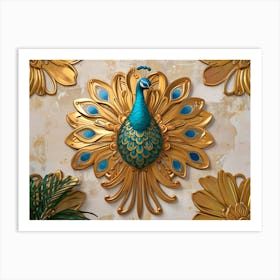 Peacock Wall Art 8 Art Print