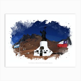 Cristo Redentor, Mendoza & The Central Andes, Argentina Art Print