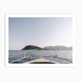 Rent a boat Art Print