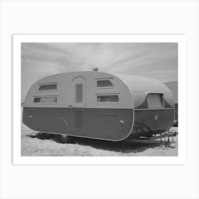 Trailers At The Fsa (Farm Security Administration) Camp For Defense Workers, San Diego, California By Art Print