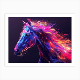 Horse Painting 2 Art Print