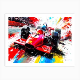 Auto Racing Events - Indy Car Art Print