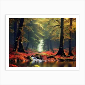 Autumn Forest 7 Art Print