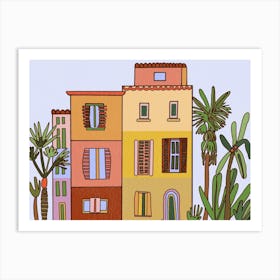 The house Art Print