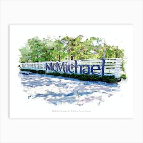 Mcmichael Canadian Art Collection, Toronto, Canada Art Print