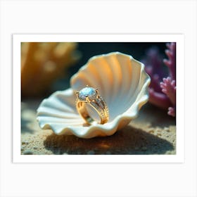 Engagement Ring 1 Art Print