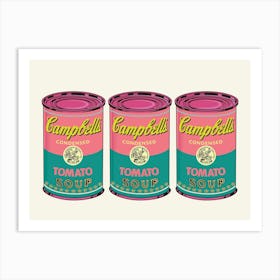 SOUPS PINK 3 Art Print