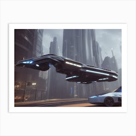 Futuristic Car Art Print