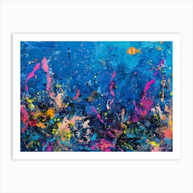 Under The Sea 3 Art Print