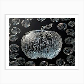 Glass Apple 7 Art Print