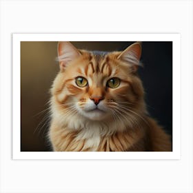 Cute Cat Art Print