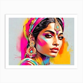 Exotic Beauty Artwork 19 Art Print