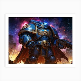 Space Marine 5 Art Print