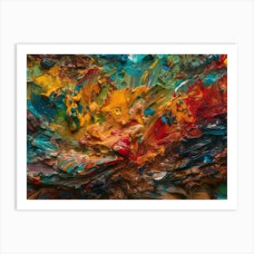 Abstract Painting 52 Art Print