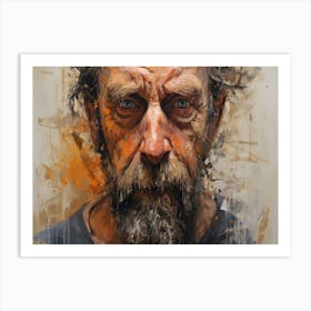 Portrait Of A Man 14 Art Print