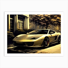 Sports Car 9 Art Print