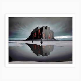 Sand Castle Art Print