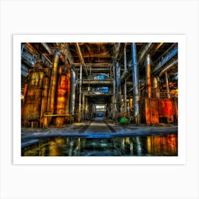 Abandoned Factory Art Print