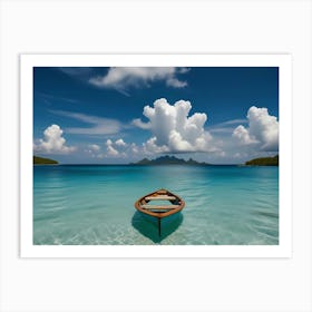 Boat In The Water Art Print