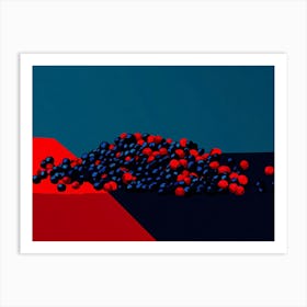 Pile Of Berries Art Print