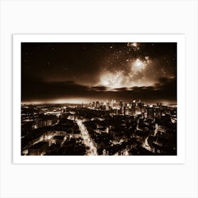 Night In Berlin Art Print