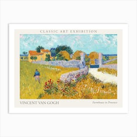 Farmhouse In Provence, Vincent Van Gogh Poster Art Print