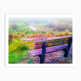 Bench In The Park 2016021167rt1pub Art Print