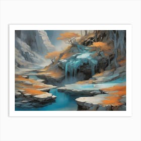 Hot Springs Art Print