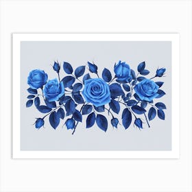 Blue Roses 1 Póster