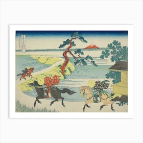 Thirty Six Views Of Mount Fuji, Katsushika Hokusai 6 Art Print