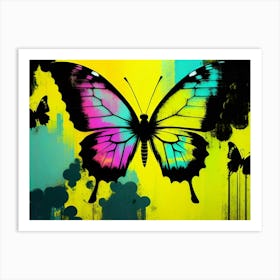 Butterfly Painting 118 Art Print