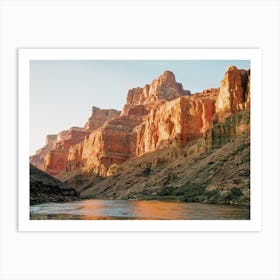 Colorado River Canyon Scenery Art Print