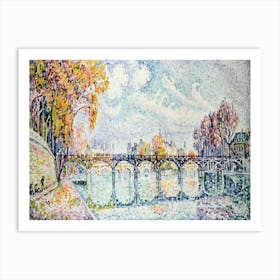 The Bridge Of Arts, Paul Signac 2 Art Print