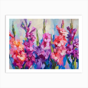 Gladiolus Art Print