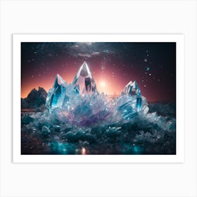 Crystals In The Sky Art Print