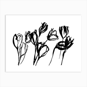 Spring Tulips Ii Art Print